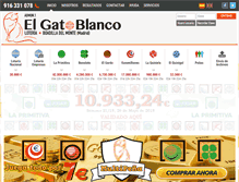 Tablet Screenshot of elgatoblancodeboadilla.com